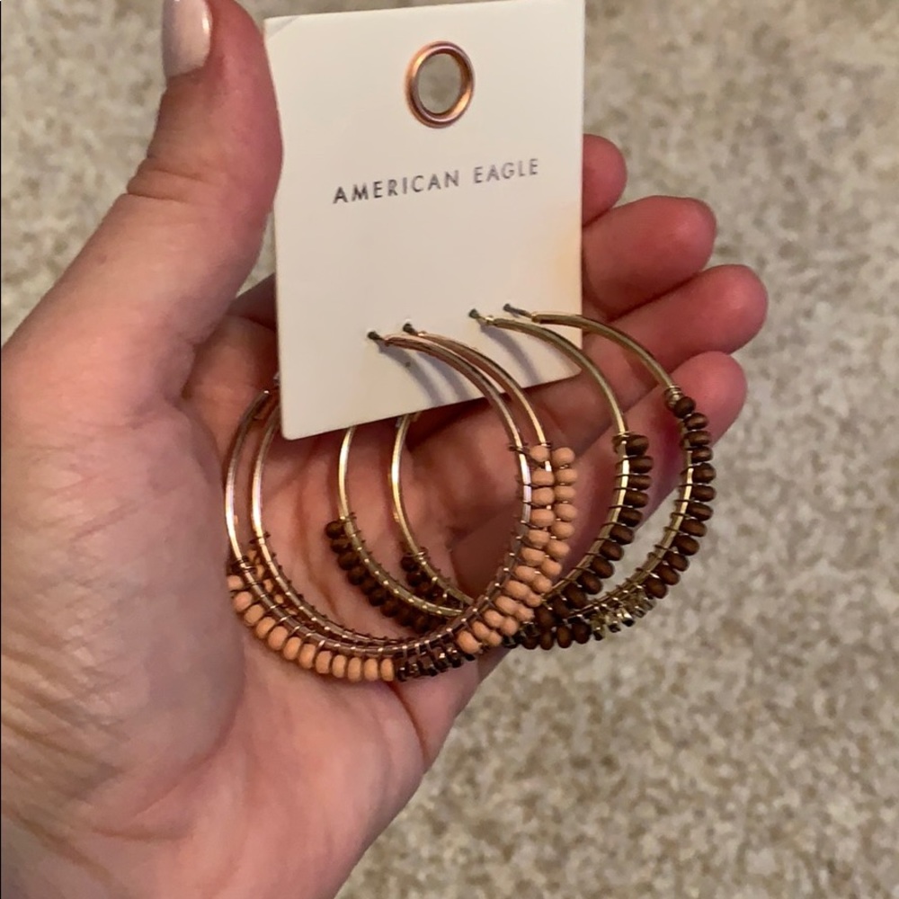 American Eagle Hoop Earrings